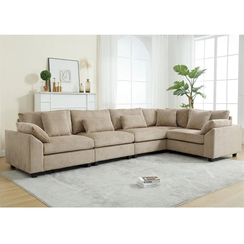 Oversized Modular Sectional Sofa Couch Set,L-shaped Sofa Sectional