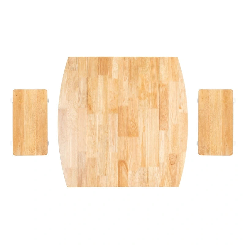 SAFAVIEH Mascha 3-Piece Set Drop Leaf Pub Table - 36 W x 36 L x 36 H - 36Wx36Dx36H