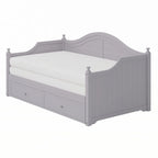 Twin Size Daybed with Extended Pop Up Trundle