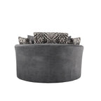 GDFStudio Harrison Swivel Accent Barrel Chair for Relaxed Living