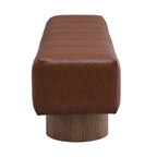 Christopher Knight Home - Daniel Upholstered Dining Bench, No-Assembly Entryway & Bedroom Ottoman with Sturdy Wood Legs