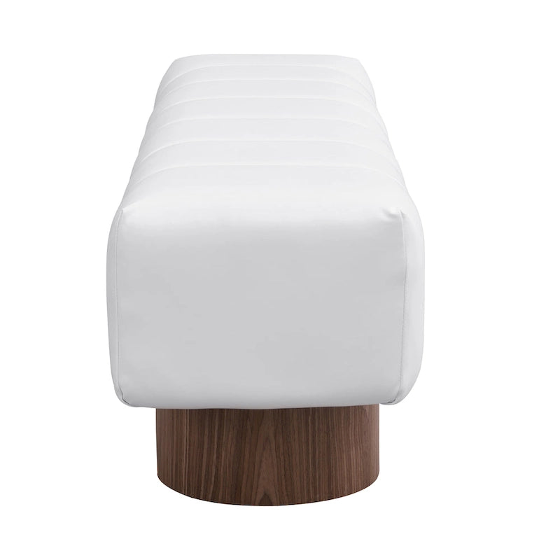 Christopher Knight Home - Daniel Upholstered Dining Bench, No-Assembly Entryway & Bedroom Ottoman with Sturdy Wood Legs