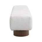 Christopher Knight Home - Daniel Upholstered Dining Bench, No-Assembly Entryway & Bedroom Ottoman with Sturdy Wood Legs