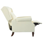 Barnn Upholstered Recliner with Wing Back by Christopher Knight Home