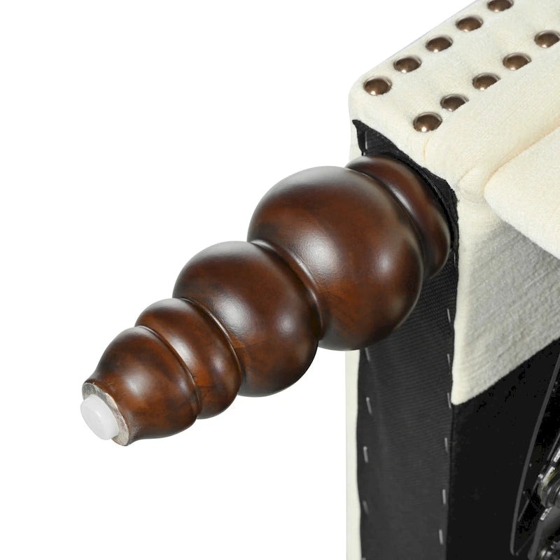 Barnn Upholstered Recliner with Wing Back by Christopher Knight Home