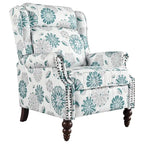Barnn Upholstered Recliner with Wing Back by Christopher Knight Home