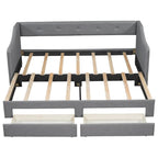 Twin XL to King Daybed with Drawers