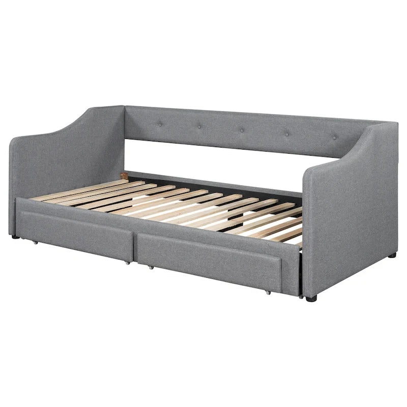 Twin XL to King Daybed with Drawers
