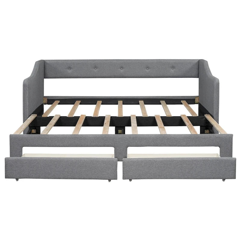 Twin XL to King Daybed with Drawers