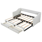 Twin XL to King Daybed with Drawers