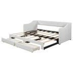 Twin XL to King Daybed with Drawers