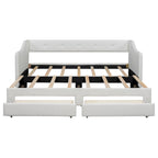 Twin XL to King Daybed with Drawers