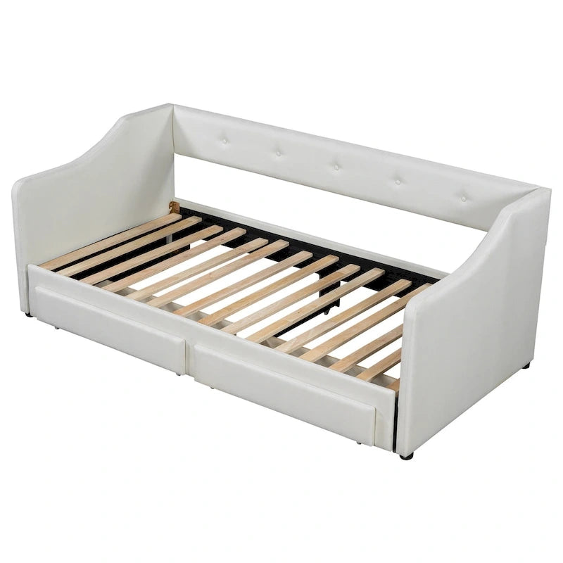 Twin XL to King Daybed with Drawers