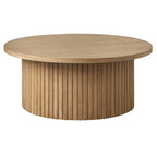 Lifestorey Kendrick Fluted Low Profile Coffee Table