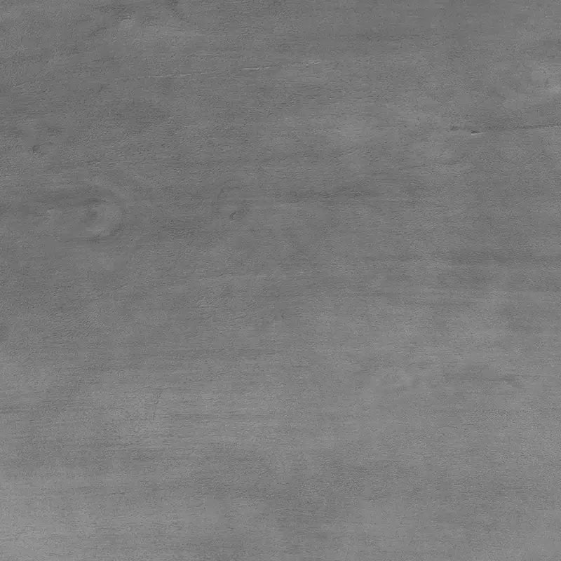 Venus 28 Inch Coffee Table with 3 Tapered Splayed Legs, Gray Mango Wood