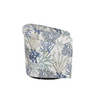 Moriarty Coastal/Beach/Ocean Inspired Swivel Accent Arm Chair