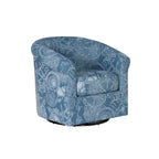 Moriarty Coastal/Beach/Ocean Inspired Swivel Accent Arm Chair