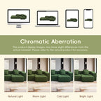 L Shaped Modular Cloud Sofa, Sectional Corduroy Couch