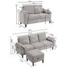 3 Piece Living Room Sets