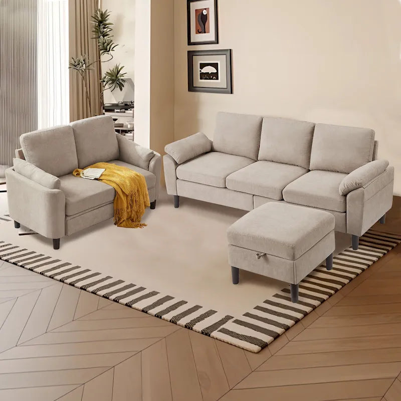 3 Piece Living Room Sets