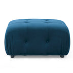 Blue 93 Modular L-Shaped 4-Seater Sofa with Reversible Ottoman