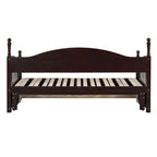 Twin Wooden Daybed with 2 Drawers & Trundle