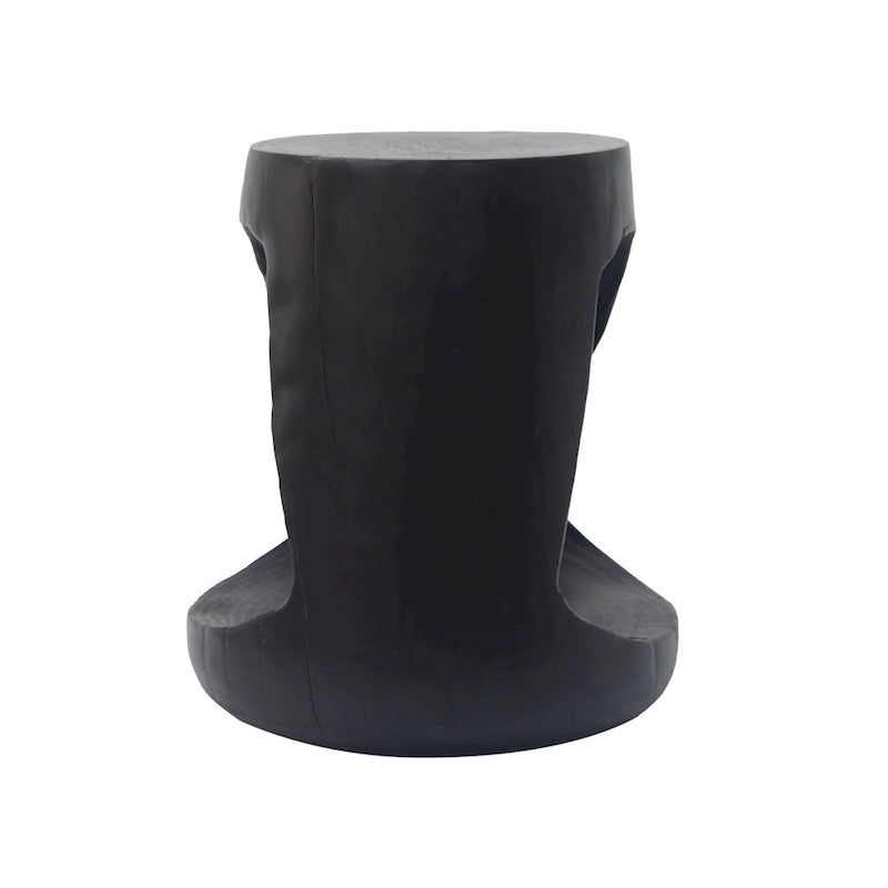 14.5 Modern Round Side Table with Stable Wide Base for Living Room or Bedroom