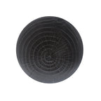 14.5 Modern Round Side Table with Stable Wide Base for Living Room or Bedroom