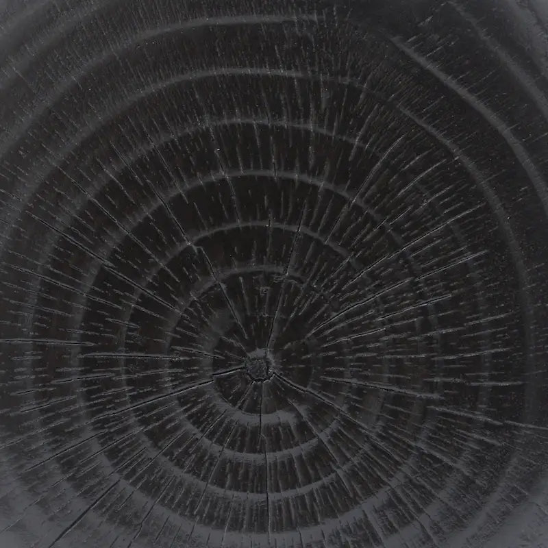 14.5 Modern Round Side Table with Stable Wide Base for Living Room or Bedroom