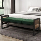 Fabric Upholstered Storage Bench for End of Bed, Entryway - 56.69L x 16.93W x 22.4H