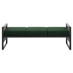 Fabric Upholstered Storage Bench for End of Bed, Entryway - 56.69L x 16.93W x 22.4H