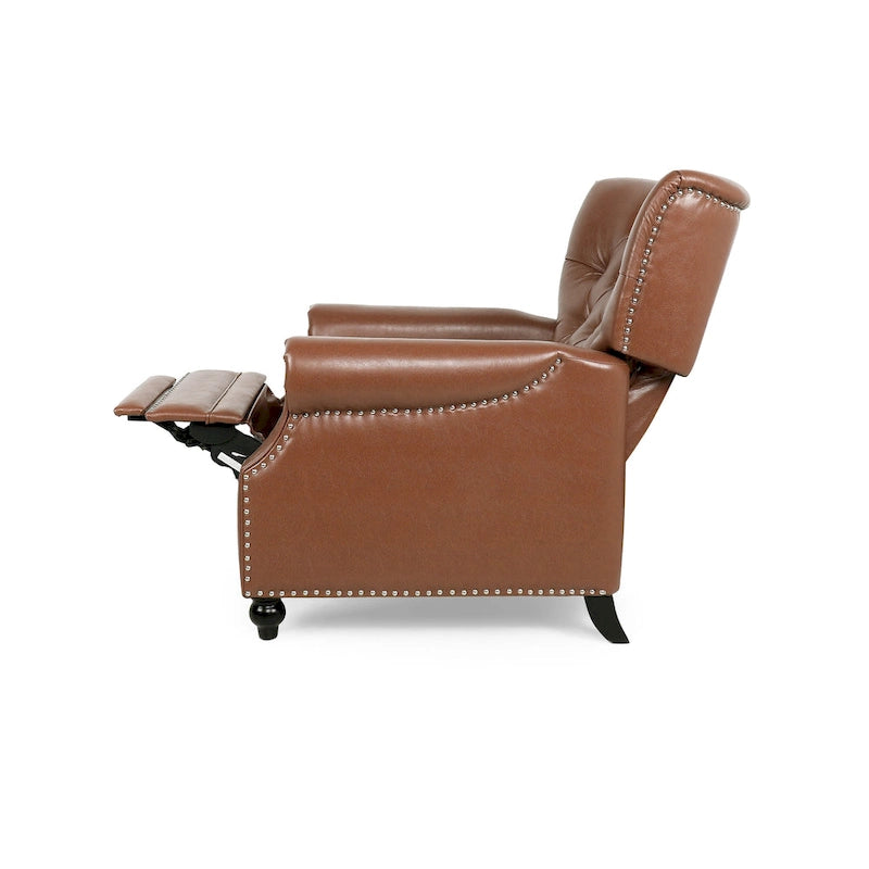 Callade Contemporary Upholstered Recliner by Christopher Knight Home