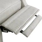 Callade Contemporary Upholstered Recliner by Christopher Knight Home