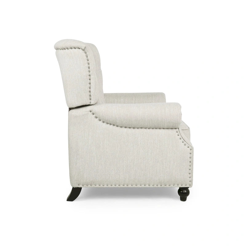 Callade Contemporary Upholstered Recliner by Christopher Knight Home