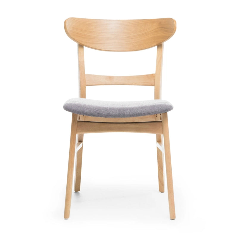 Idalia Fabric and Rubberwood 5-piece Wood Rectangular Dining Set by Christopher Knight Home