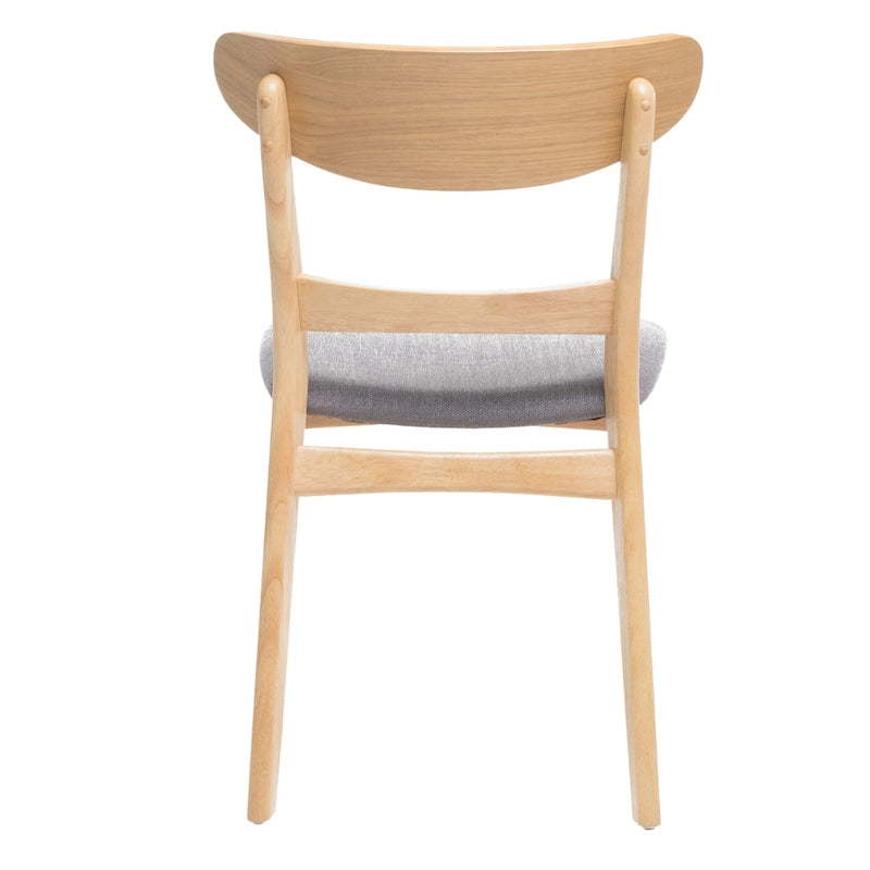 Idalia Fabric and Rubberwood 5-piece Wood Rectangular Dining Set by Christopher Knight Home