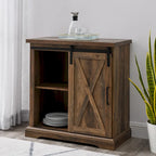 Middlebrook Wind Gap 32-inch Sliding Barn Door Cabinet