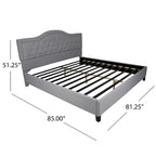 Dante Traditional King-Sized Bed Frame by Christopher Knight Home