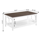 Convenience Concepts Omega Coffee Table with Shelf