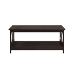 Convenience Concepts Omega Coffee Table with Shelf