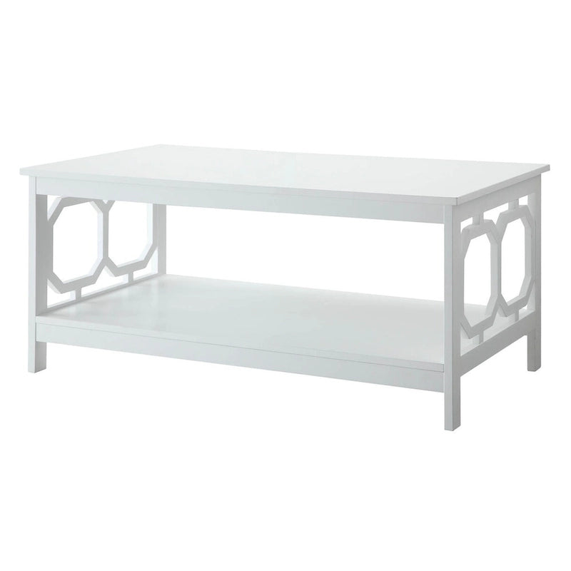 Convenience Concepts Omega Coffee Table with Shelf