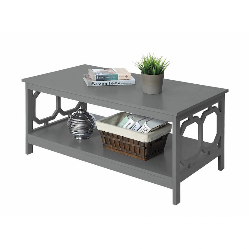 Convenience Concepts Omega Coffee Table with Shelf