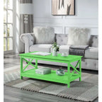 Convenience Concepts Oxford Coffee Table with Shelf