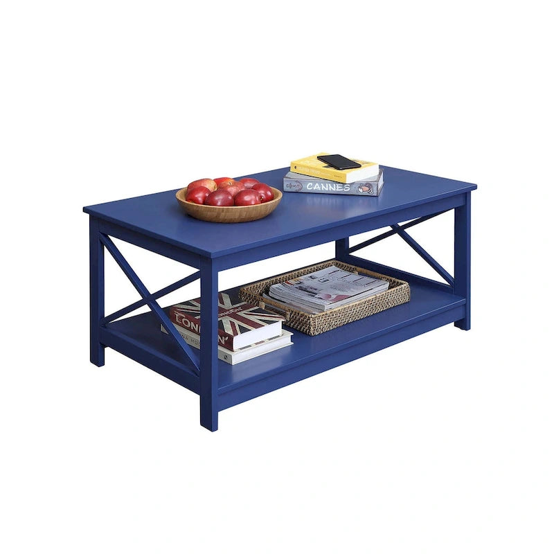 Convenience Concepts Oxford Coffee Table with Shelf