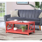 Convenience Concepts Oxford Coffee Table with Shelf