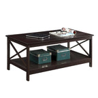 Convenience Concepts Oxford Coffee Table with Shelf