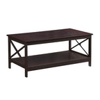 Convenience Concepts Oxford Coffee Table with Shelf