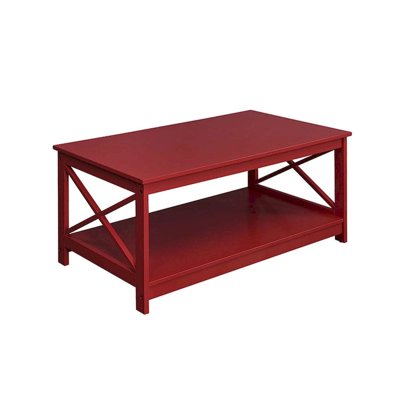 Convenience Concepts Oxford Coffee Table with Shelf