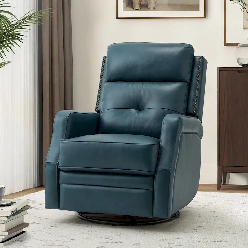 Beatriz Living Room Recliner with Metal Base