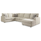 Signature Design by Ashley Edenfield 3-Piece Sectional with Chaise - 139W x 89D x 35H